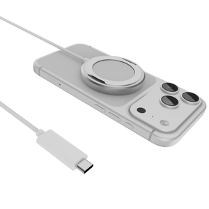 <span class=keywords><strong>Cargador</strong></span> inalámbrico magnético de carga rápida Qi2.2 certificado de <span class=keywords><strong>25W</strong></span> con soporte para <span class=keywords><strong>Samsung</strong></span> Android, base de carga inalámbrica de <span class=keywords><strong>25W</strong></span> - Product Image 4