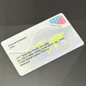 Etiqueta Adhesiva Transparente de PVC con Holograma Anti-Falsificación, Impresa Personalizada de Fábrica Original - Product Image 1