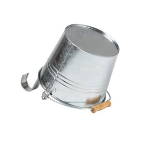 <span class=keywords><strong>Vasi</strong></span> da <span class=keywords><strong>fiori</strong></span> in acciaio zincato color zinco naturale con gancio e foro di scarico - Product Image 3