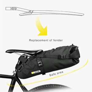 Échantillon gratuit de sac de guidon de vélo personnalisé, imperméable, pour l'extérieur, pour cadre avant de vélo - Product Image 5