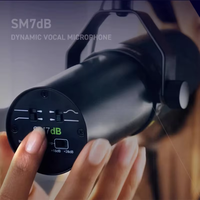 Microphone dynamique cardioïde SM7DB pour studio, voix, diffusion, performance scénique, diffusion en direct, microphone filaire SM7DB