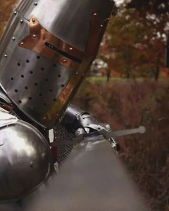 Armure Complète Médiévale en Acier pour Chevalier, Faite à la Main, Moulée en 3D, Armure Traditionnelle de Croisé, pour Foire Renaissance et Histoire - Product Image 2