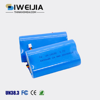 Sel Baterai Silinder Isi Ulang 18650 3.4V 3.7V 7.2V 12V Solid State SLB-001-DZ SIWEIJIA 500 Siklus LiNiMnCoO2 Panel Surya