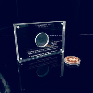 Artfulcosmos BH-01 2025 Elegante Trofeo Clásico Desmontable de Acrílico de 3 mm, Color Personalizado, Logotipo Impreso con UV, Tamaño de 4 Pulgadas, Fácil Montaje - Product Image 6