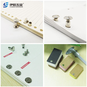 YIWANG Wholesale 35mm Iron Chicago <b>Screw</b> <b>Binding</b> Nail for Notebook - Product Image 5