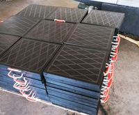 Plaques d'entretoise en UHMWPE à excellente résistance aux chocs, plaques d'entretoise de grue en UHMWPE personnalisées