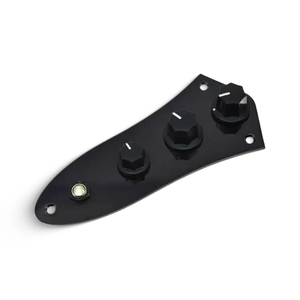 Placa de control negra completamente cargada Placa de control de guitarra precableada con arnés de cableado para bajo <span class=keywords><strong>J</strong></span> - Product Image 1