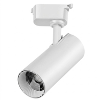 Spot LED COB commercial sur rail, orientable, pour magasin de vêtements, galerie, musée, boutique de détail, vitrine