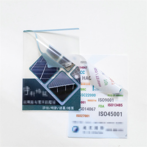 Fabricante al por mayor, carpeta de laminación brillante de forma personalizada, carpeta de archivos de papel para documentos - Product Image 6