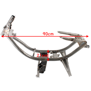 Cadre YHMOTO Brommer pour Simson Schwalbe KR51/2 E L N 1980-1986, pièces de rénovation de cyclomoteur rétro, cadre principal en métal - Product Image 3