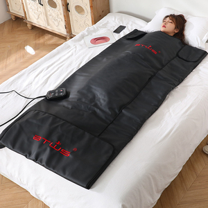 Esteira portátil do aquecimento do cobertor da massagem do aquecimento do aquecimento do Btw terapia, cobertura da sauna do emagrecimento para a desintoxicação - Product Image 2