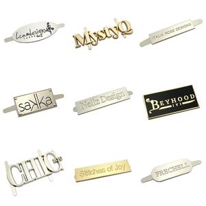 Bolso personalizado de alta gama, etiquetas de Metal, insignia, placa de logotipo de Metal, Pin de solapa esmaltado para bolsos - Product Image 4