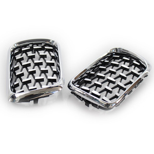 Rejilla de parachoques delantero BMW E36 estilo meteorito electrochapado, entrada de aire de plástico ABS para modelos 1997-1999 - Product Image 3