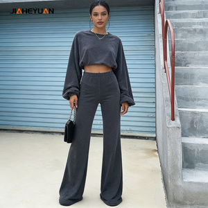 Ropa de otoño <span class=keywords><strong>para</strong></span> <span class=keywords><strong>mujer</strong></span>, chándal <span class=keywords><strong>para</strong></span> <span class=keywords><strong>mujer</strong></span>, conjunto de dos piezas <span class=keywords><strong>para</strong></span> <span class=keywords><strong>mujer</strong></span> - Product Image 4