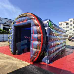 Outdoor commercial carnival party interactive IPS challenge sports arena <b>inflatable</b> tag the light games for kids - Product Image 4