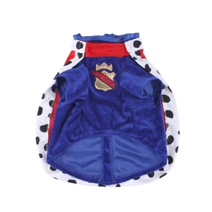 Otoño Invierno traje de dos piezas para mascotas perro de Navidad rey corona <span class=keywords><strong>capa</strong></span> traje gorra <span class=keywords><strong>capa</strong></span> para Celebración del Año Nuevo chino - Product Image 6