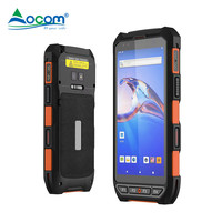 Scanner PDA Android industriel OCBS-C6, écran tactile de 5,5 pouces, 4G LTE, charge rapide