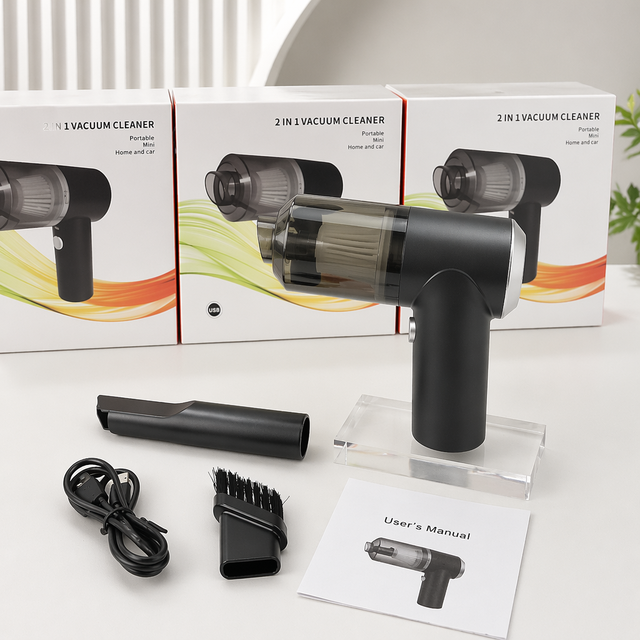 Mini USB Rechargeable Wireless Handheld Cordless Wireless Portable Car Vacuum Cleaner