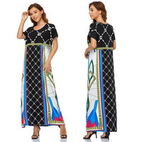 Robe vintage kitenge à la mode pour femmes, vêtements de nuit, design de styliste africain, célèbre marque, tenue d'été, pyjama, kaftan