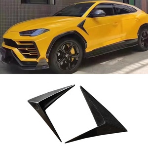 Convient aux pièces modifiées Urus, modèle MS, plaque en fibre de carbone, sortie d'air, 2018-2021 - Product Image 1