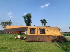Family 6-8 Person Party Big Space Large Luxury Folding Travel Waterproof Garden Glamping Tent Export to <strong>UK</strong> - Product Image 3