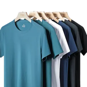 QCCNB hafif naylon erkekler Tee örgü hızlı kuru spor T shirt özel Logo spor boy erkek t-shirtü