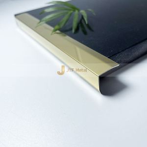 Profilé métallique en acier inoxydable EX725 pour coins de mur, bordure de carrelage, bande de protection décorative pour carrelage - Product Image 5