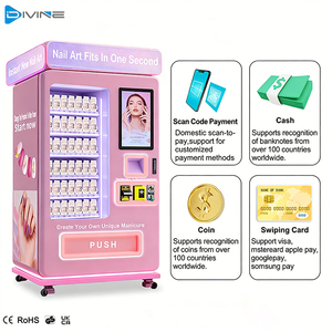 Yeni Oto Teknolojisi Kozmetik Takma Tırnak Otomatı, Self Servis Güzellik Salonu ve Kirpik, Saç ve Peruklar için Güzellik Otomatı - Product Image 2