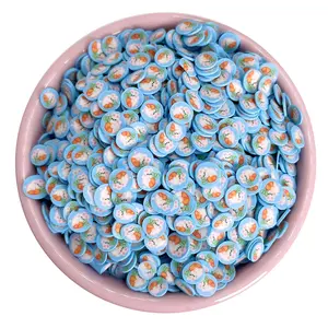 500G Kawaii Cartoon Konijn Wortel Slices Polymer Clay Sprinkles Voor Kids Slime Vullen Accessoires Diy Nail Art Decoratie Craft