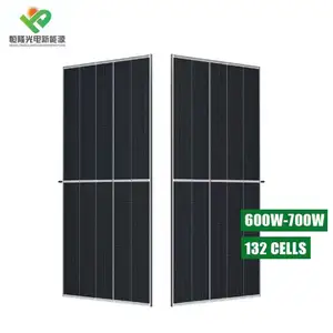 sunpal全黑530w 540w 550w单晶535w 545w太阳能电池板550w欧洲库存太阳能板