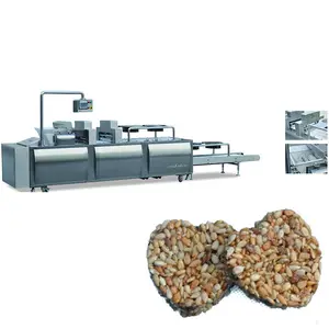 Core Filling Corn Bar Puffed Snacks Food Making Machine Process Production Line
