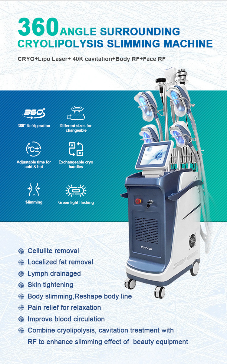 2021 hot sale professional cryo vacuum fat freezing body shaping machine with ce