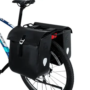 SINOTOP Factory sports outdoor mountain custom 40L Cycling Double Side Rear Rack bicycle bag waterproof