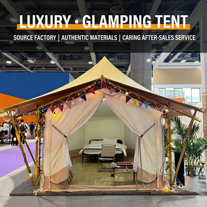 <span class=keywords><strong>Tenda</strong></span> di Lusso per Glamping a Doppio Strato, Protezione UV per Quattro Stagioni, Impermeabile, per <span class=keywords><strong>Campeggio</strong></span> Panoramico e Soggiorni all'Aperto - Product Image 2