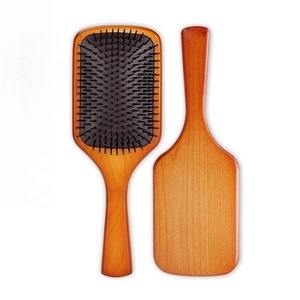 Cepillos de Peine de madera natural respetuosos con el medio ambiente personalizados <span class=keywords><strong>para</strong></span> el uso del cabello <span class=keywords><strong>fino</strong></span> <span class=keywords><strong>y</strong></span> recto grueso <span class=keywords><strong>y</strong></span> <span class=keywords><strong>rizado</strong></span> <span class=keywords><strong>para</strong></span> el hogar - Product Image 5