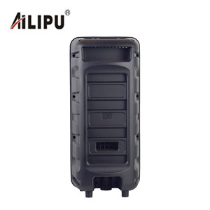 Googl E Top Bán Super Bass LED Ánh Sáng Màu Xanh Không Dây Tại Nhà Hệ Thống Rạp Hát Sono In-trần Xe Đẩy Loa Với Mic Không Dây - Product Image 5