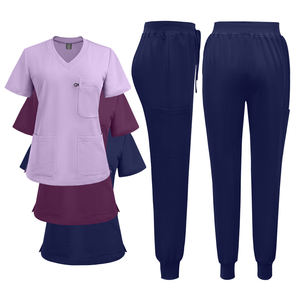 Conjuntos de Uniformes Médicos de Lujo en Tela Worsted con Accesorios Combinados, Uniformes de Enfermería Niaahinn OEM 2026 Unisex de Poliéster/Spandex Talla XL - Product Image 2