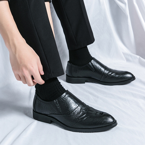 <span class=keywords><strong>Mocasines</strong></span> de Vestir Formales para Hombre, Talla Grande 38-46, Diseño de Cocodrilo, Punta Puntiaguda, para Uso Diario y de Negocios - Product Image 3
