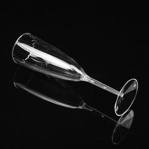 Party Transparent Hard Clear Disposable Plastic Cups,Disposable Wine Glass,6oz/9oz Plastic <strong>champagne</strong> <strong>Flutes</strong> - Product Image 6