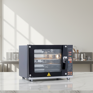 <span class=keywords><strong>Four</strong></span> intelligent à circulation de chaleur à quatre niveaux et convection par pulvérisation, <span class=keywords><strong>four</strong></span> universel pour la pâtisserie, équipement de boulangerie à température constante - Product Image 4