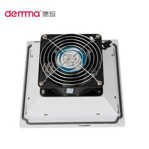 Ensemble de filtres de ventilation à flux axial Demar Industrial Cabinet FK6623, ventilateur de refroidissement silencieux 220V, grille de protection en maille intégrée - Product Image 4