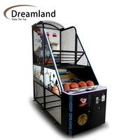 Machine de jeu d'arcade de tir au basket-ball à pièces de monnaie de haute qualité MAKER pour le basket-ball de rue avec fonctionnement à jetons