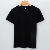 D1N 2026 Kaos Wanita Warna Solid Bahan Spandex/Katun Model Terbaru Musim Panas Lengan Pendek V-Neck Trendi