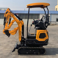 Nouvelle version améliorée - Mini-excavatrice agricole de haute qualité, conforme aux normes EPA Euro 5, excavatrice compacte