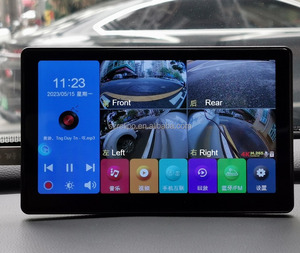 צג רכב 4Ch HD 1024x600P TFT LCD עם מסך מגע ותצוגה מפוצלת ל-4 - Product Image 1