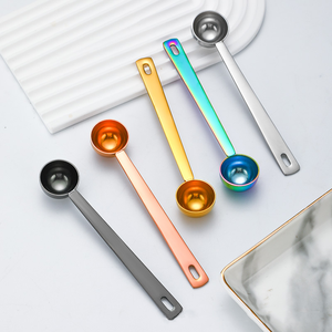 <span class=keywords><strong>Cuillère</strong></span> <span class=keywords><strong>à</strong></span> café en acier inoxydable 304 poli miroir <span class=keywords><strong>à</strong></span> long manche, <span class=keywords><strong>cuillère</strong></span> doseuse dorée 5 ml pour sucre en poudre, <span class=keywords><strong>cuillère</strong></span> <span class=keywords><strong>à</strong></span> <span class=keywords><strong>soupe</strong></span> – Vente en gros - Product Image 3
