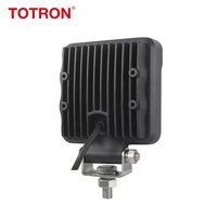 Phare de travail LED carré 7,5W 6000K à faisceau large pour tracteur, voiture et camion