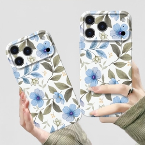 Cover per telefono con fiori dipinti per <span class=keywords><strong>iPhone</strong></span> 17 Air 16 15 14 13 12 11 Pro Max 7 Plus 16e - Supporta la personalizzazione - Product Image 5