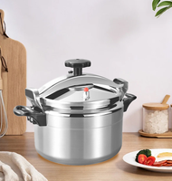 Casserole à soupe commerciale en vente chaude, autocuiseur en aluminium pour la cuisine, utilisation à domicile et au restaurant, autocuiseur