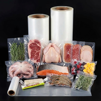 Film de thermoformage PA PE de qualité alimentaire, film d'emballage sous vide haute barrière pour viande, saucisses et fruits de mer